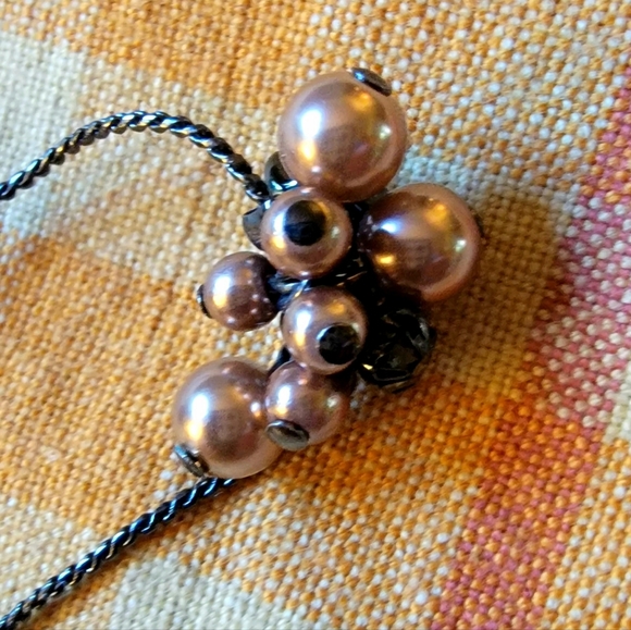 🤎 Black Chain & Multi Beaded Necklace   ▪️NWOT - Picture 6 of 8